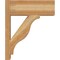 Ekena Millwork Funston Block Rough Sawn Outlooker, Western Red Cedar, 8"W x 20"D x 24"H OUT08X20X24FST05RWR - alternate 2